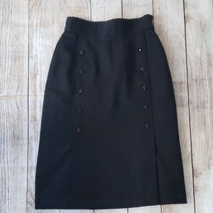 L. Pucci black pencil skirt
